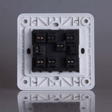 西門子 遠(yuǎn)景系列 帶熒光三開(kāi)雙控大蹺板開(kāi)關(guān) 5ta0 119 1cc1