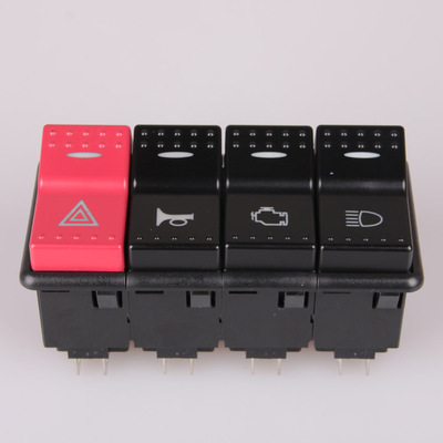 【專業(yè)經(jīng)銷JK997G型號(hào)汽車電器開關(guān)-汽車電器開關(guān)批發(fā) 汽車翹板開關(guān)】?jī)r(jià)格,廠家,圖片,電工開關(guān),慈溪市騰輝汽車零部件-